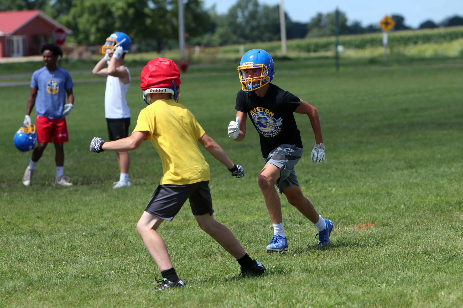 Mauston Football Practice